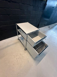Rollcontainer Lichtgrau, 2 Schubladen