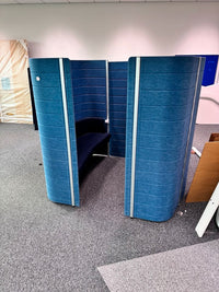 Workbay Sitzbank Kristallblau
