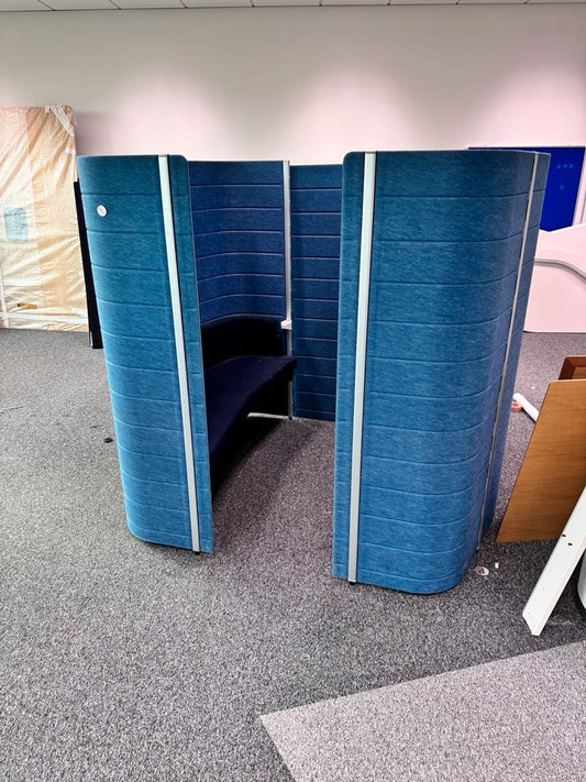 Workbay Sitzbank Kristallblau