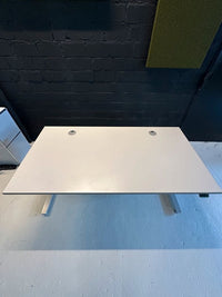 E-Tisch, 160×80 cm, Lichtgrau