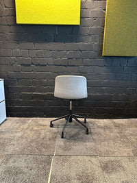 Bürostuhl Grau höhenverstellbar