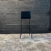 Barhocker Schwarz 82 cm Sitzhöhe