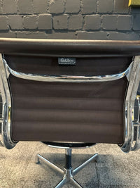 Alu Chair EA 108 Leder Braun