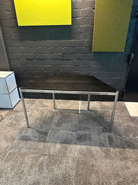 Trapeztisch Schwarz