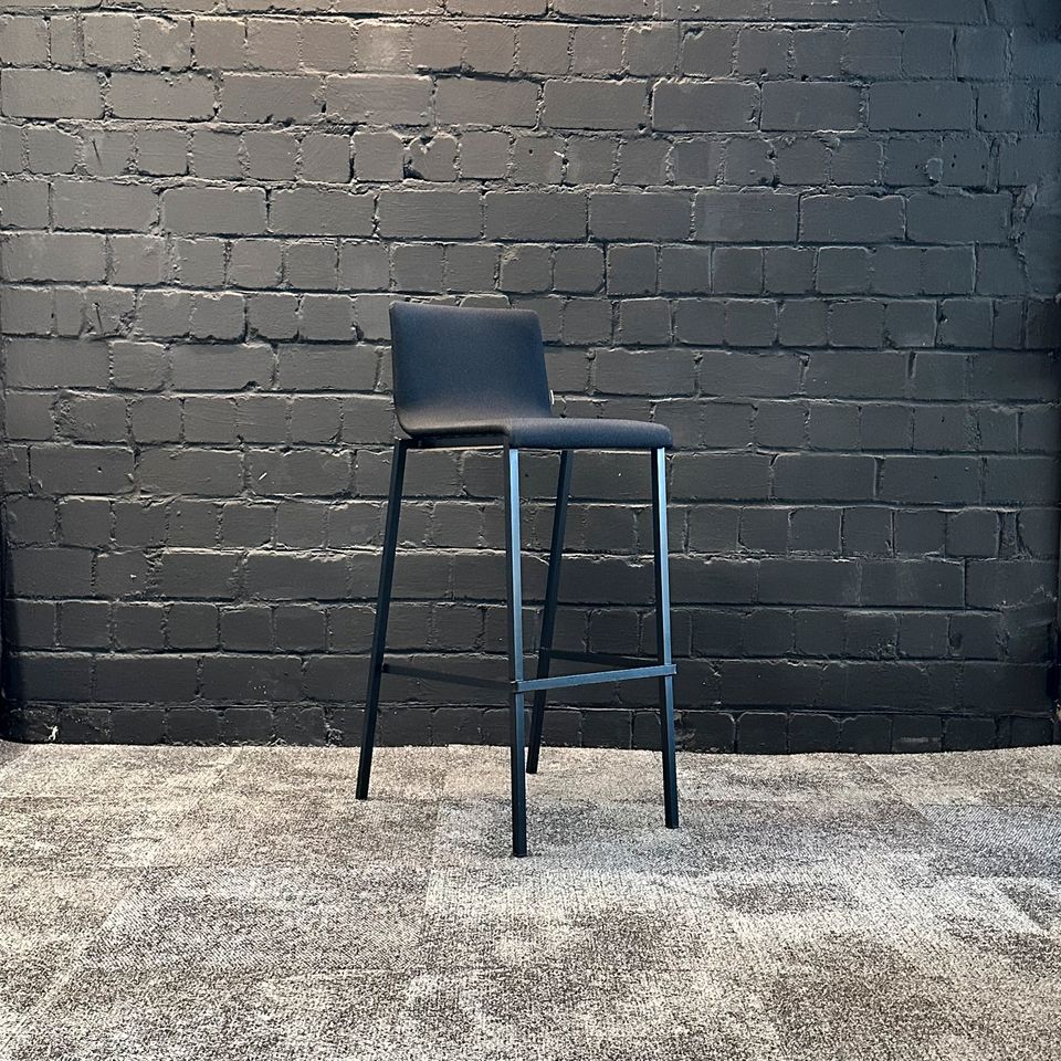 Barhocker Schwarz 82 cm Sitzhöhe