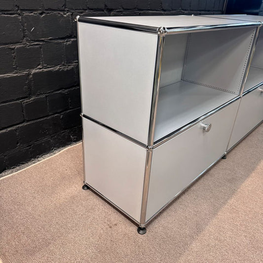 USM Haller Sideboard, Mattsilber