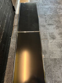 Sideboard Schwarz auf Rollen