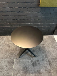 Bistro Tisch Schwarz, Ø 80 cm