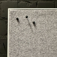 Filz-Pinnwand / Trennwand Grau, 160×160 cm