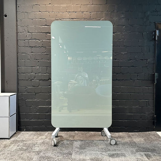 Mobiles Whiteboard & Pinnwand Glas/Filz