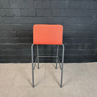 Steelcase Barhocker, Orange