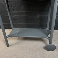 Steelcase Tisch auf Rollen, 120×60 cm, Kiefer-Dekor