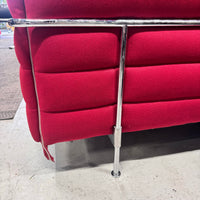 Vitra Alcove Cabin mit Tisch, Rot